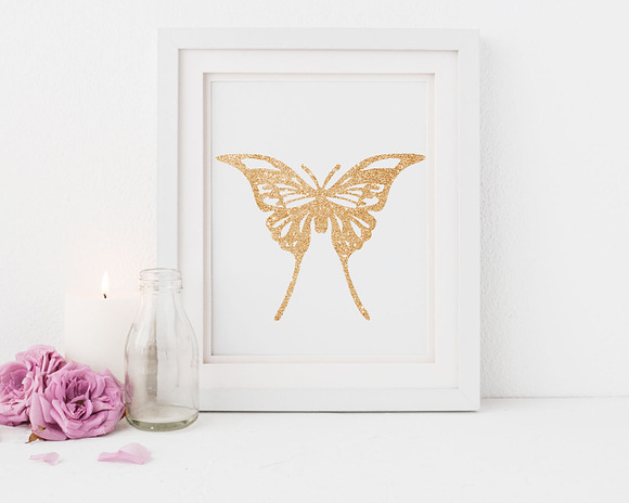 Butterfly Clip art in Graphics - product preview 1