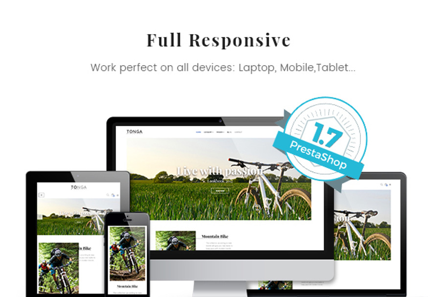 Ap Tonga Prestashop Theme in Website Templates - product preview 8