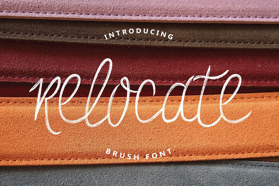 Relocate Typeface in Script Fonts - product preview 8