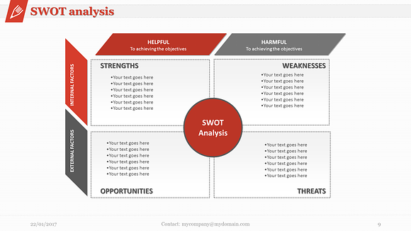 E360 SWOT Analysis PP in PowerPoint Templates - product preview 4