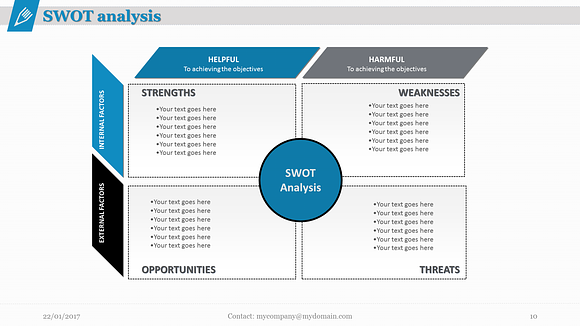 E360 SWOT Analysis PP in PowerPoint Templates - product preview 5