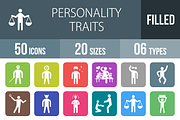 50 Personality Round Corner Icons 