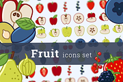 Fruit icons (26 + 18)