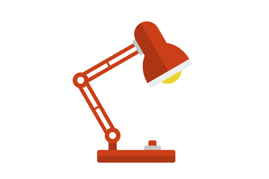 Desk Lamp Light Icon in Graphics - product preview 8