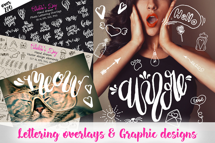 Love Lettering & Graphic overlays 
