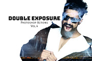 Double Exposure Photoshop Actions V4