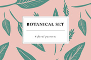 Botanical leaves patterns