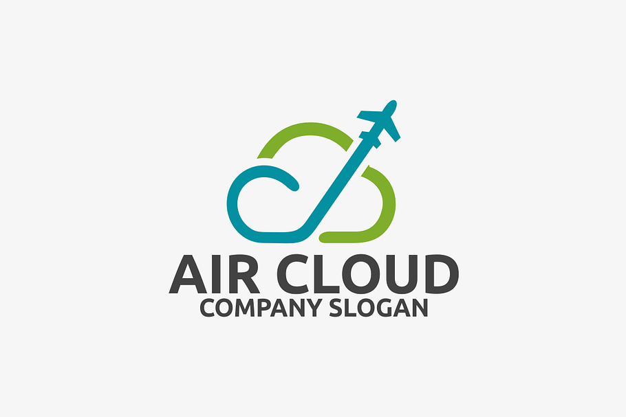 Air Cloud in Logo Templates - product preview 8