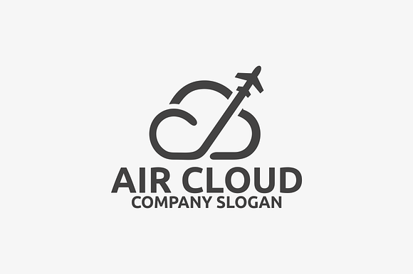 Air Cloud in Logo Templates - product preview 1