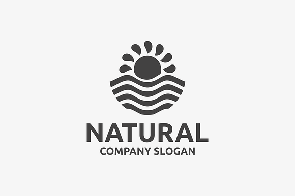 Natural in Logo Templates - product preview 1