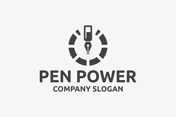 Pen Power in Logo Templates - product preview 1