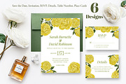 Yellow Roses Wedding Collection