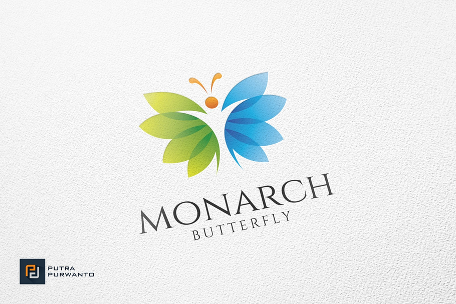 Monarch / Butterfly - Logo Template in Logo Templates - product preview 8