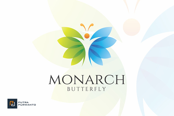 Monarch / Butterfly - Logo Template in Logo Templates - product preview 1