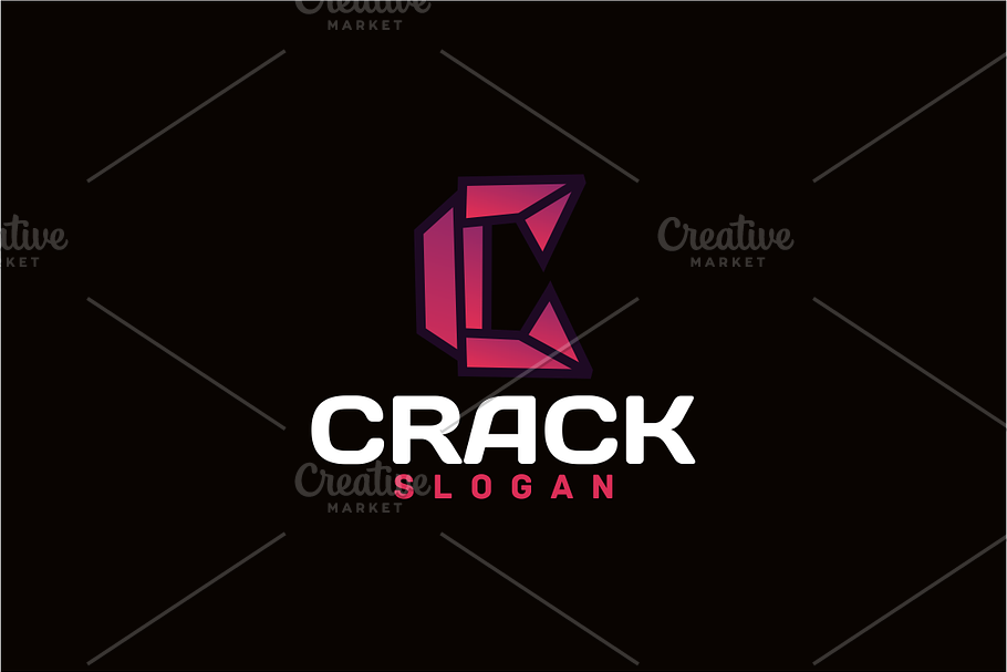 Crack in Logo Templates - product preview 8