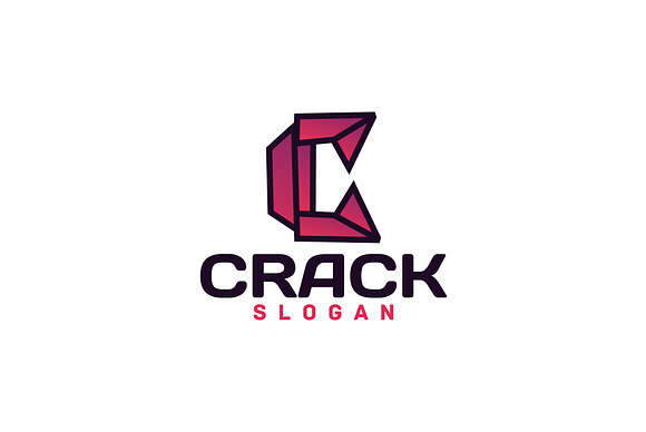 Crack in Logo Templates - product preview 1