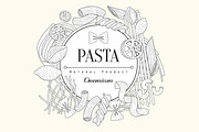 Pasta Collection Vintage Sketch