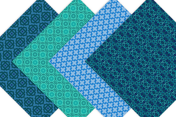 MOROCCAN Digital Pattern Paper  in Patterns - product preview 4
