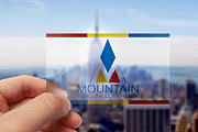 Mountain M Letter Logo