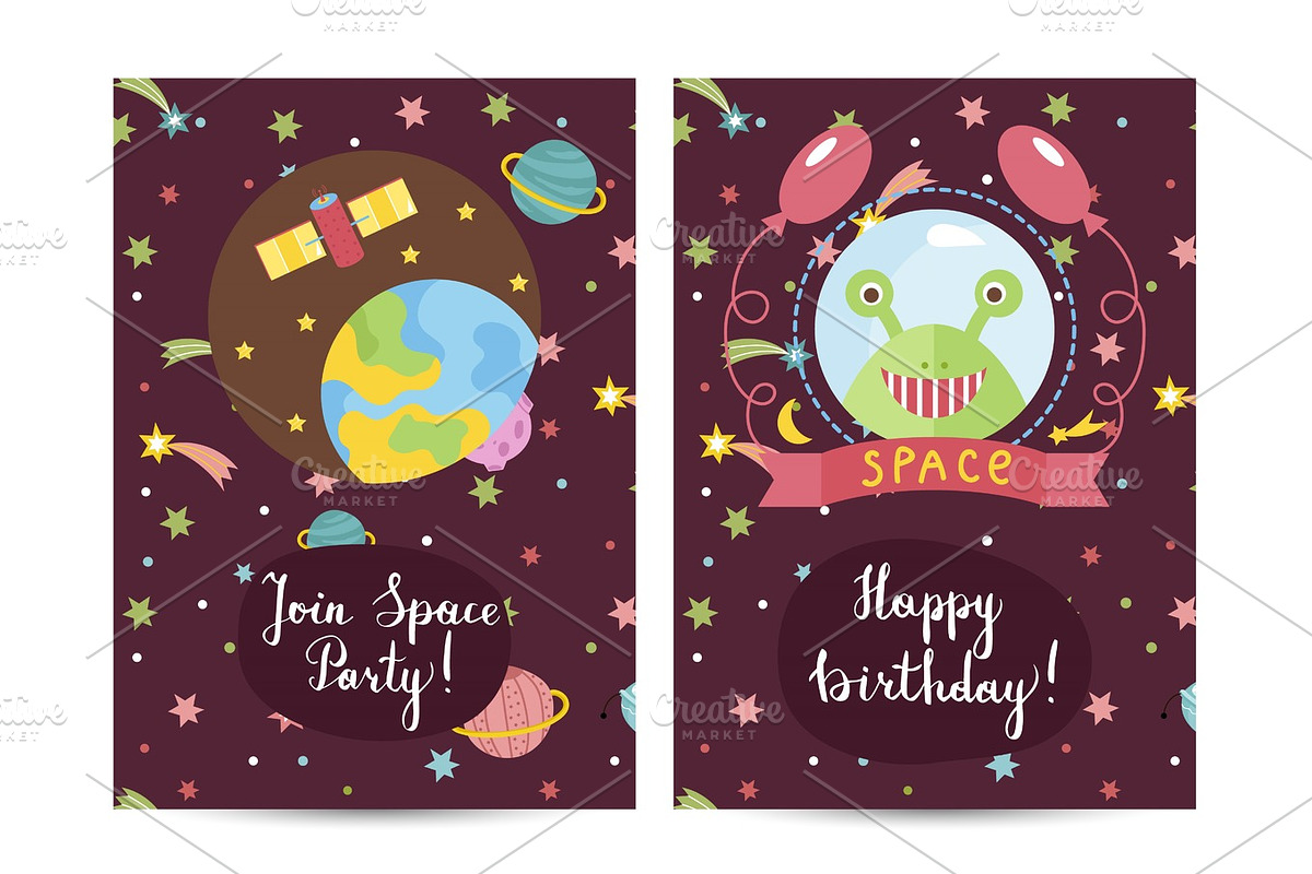 Invitation on Children Costumed Birthday Party in Illustrations - product preview 8