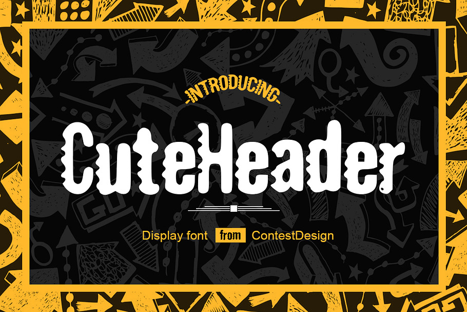 Cute Header Display Font