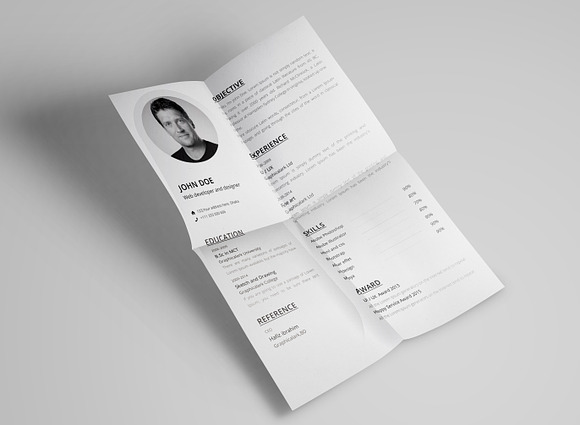 Resume Print Template in Resume Templates - product preview 3