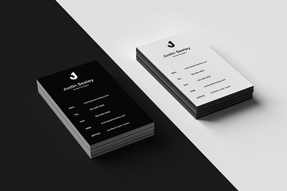 12 Premium Business Cards in Business Card Templates - product preview 6