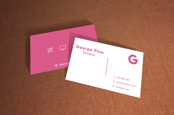 12 Premium Business Cards in Business Card Templates - product preview 7