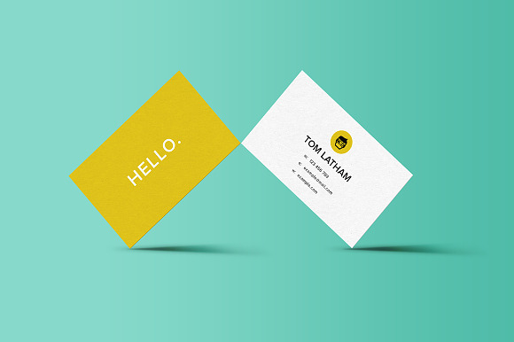 12 Premium Business Cards in Business Card Templates - product preview 8