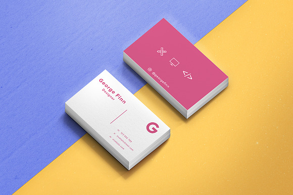 12 Premium Business Cards in Business Card Templates - product preview 13