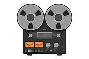 Stereo Reel Deck Tape Recorder