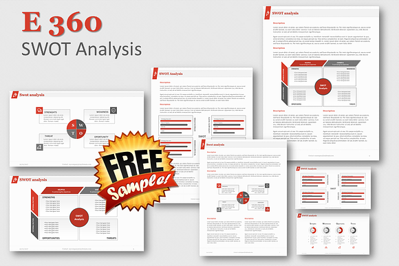 E360 SWOT Analysis PP in PowerPoint Templates - product preview 12