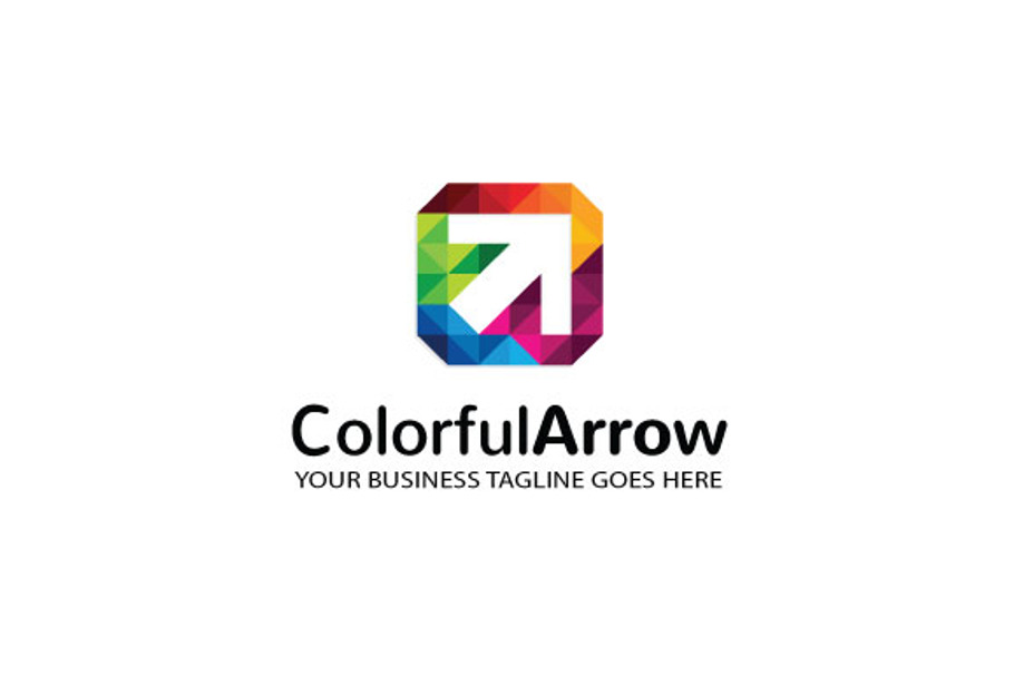 Colorful-Arrow Logo Template