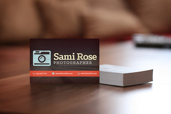 Vintage Photography Business Cards in Business Card Templates - product preview 4
