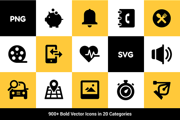 Glypho - 900+ Vector Glyph Icons in Science Icons - product preview 1