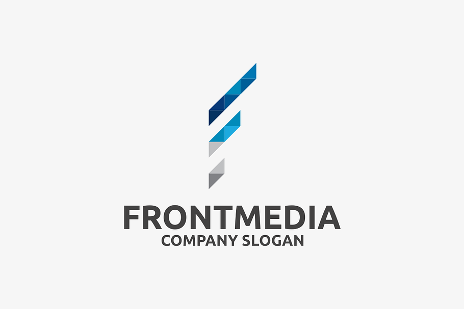 Front Media in Logo Templates - product preview 8