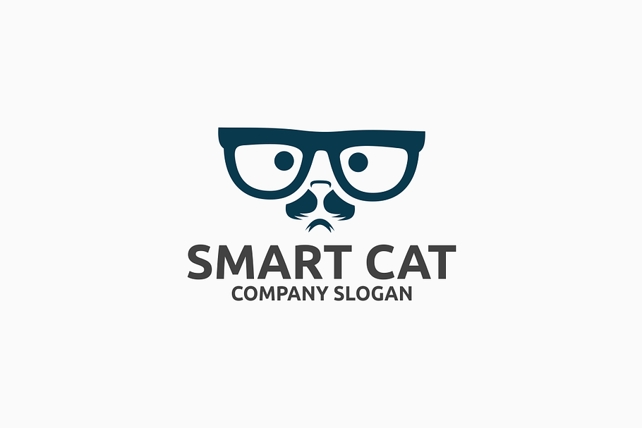 Smart Cat in Logo Templates - product preview 8