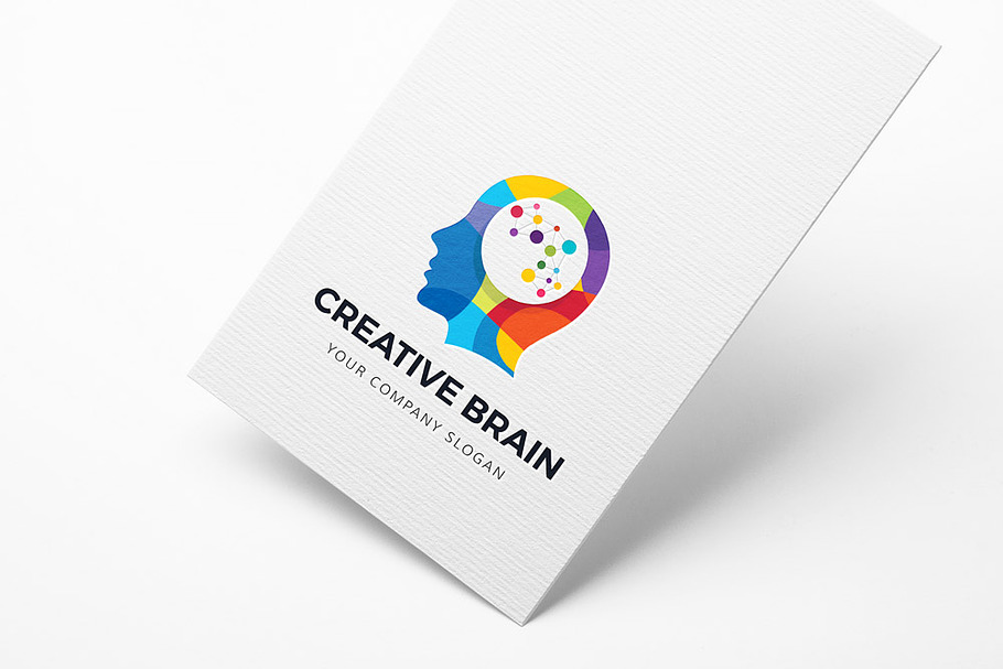 Creative Brain Logo in Logo Templates - product preview 8