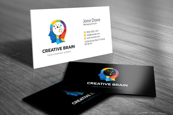 Creative Brain Logo in Logo Templates - product preview 1