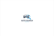 Automotive Car Search Logo Template