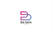 Letter BD - Big Data Logo Template