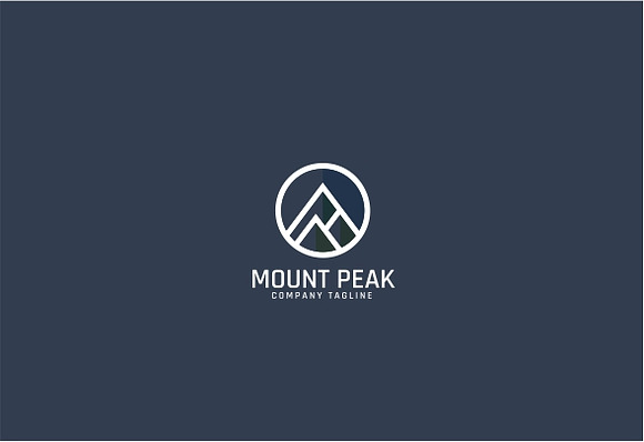 Mount Peak Logo Template in Logo Templates - product preview 2