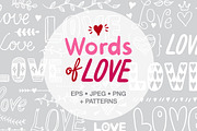 Words of Love elements
