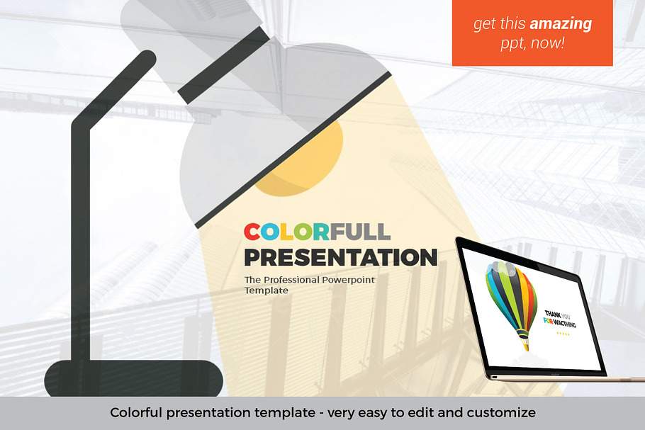 Colorful PowerPoint Template in PowerPoint Templates - product preview 8
