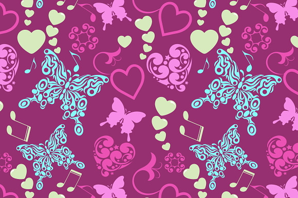 Love Wallpaper in Patterns - product preview 2