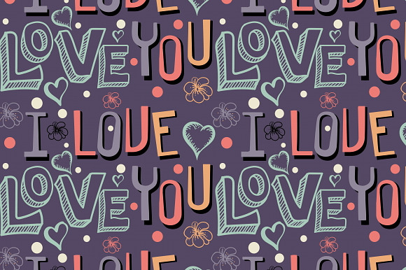 Love Wallpaper in Patterns - product preview 4