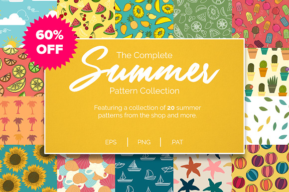 Summer Pattern Collection (60% OFF) in Patterns - product preview 7