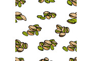 Pistachios pattern including seamless