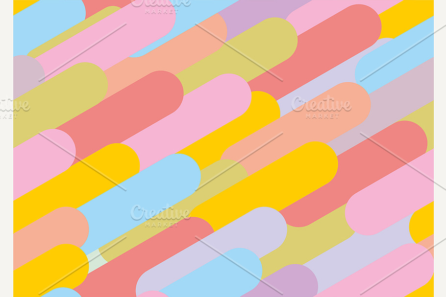 Flat dynamic seamless pattern in Patterns - product preview 8