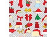 Christmas seamless vector pattern